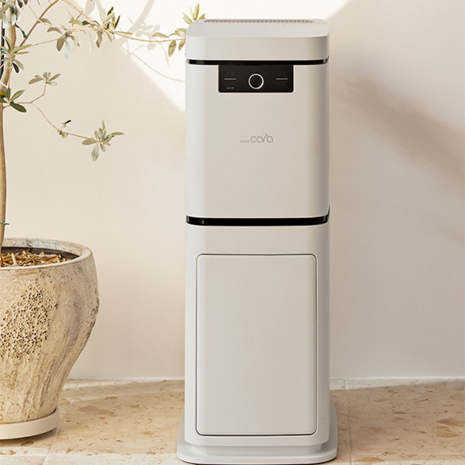 스마트카라 블레이드X 음식물처리기 SC-D0403 /처리용량 5L/에코필터2개 /전기포트/정품 판매처 /스토리지타워패키지, 라이트베이지