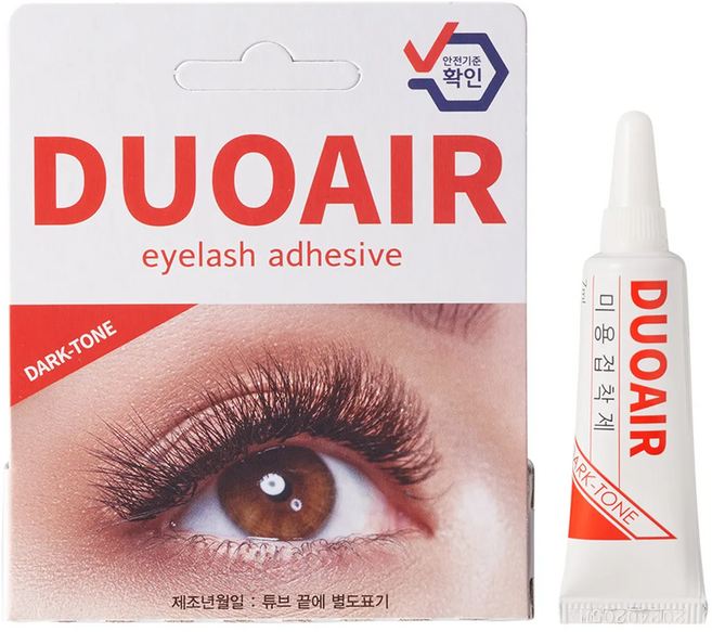 보비니 듀오뷰티 속눈썹풀 속눈썹접착제 글루 7ml, Dark tone(블랙), 1개