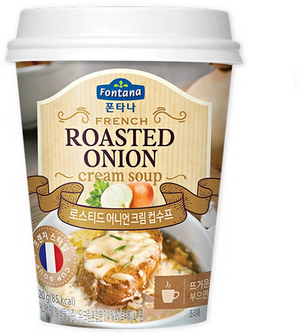 폰타나 프렌치 어니언 크림수프, 20g, 2개
