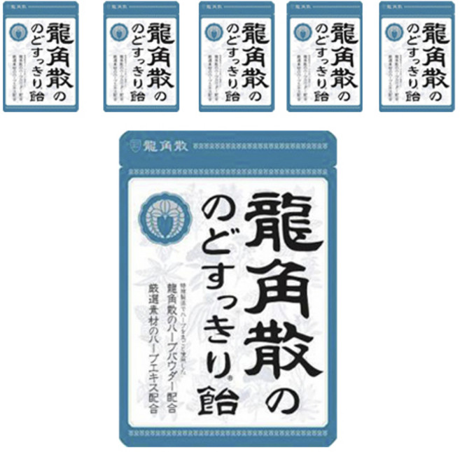 용각산 목캔디 노도슷키리 아메 오리지날, 6개, 88g