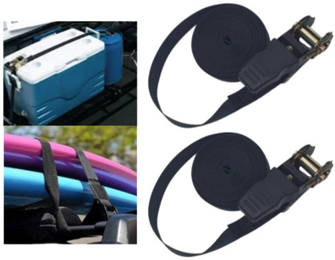 도나토르 자동 화물고정 깔깔이바 벨트, 1개