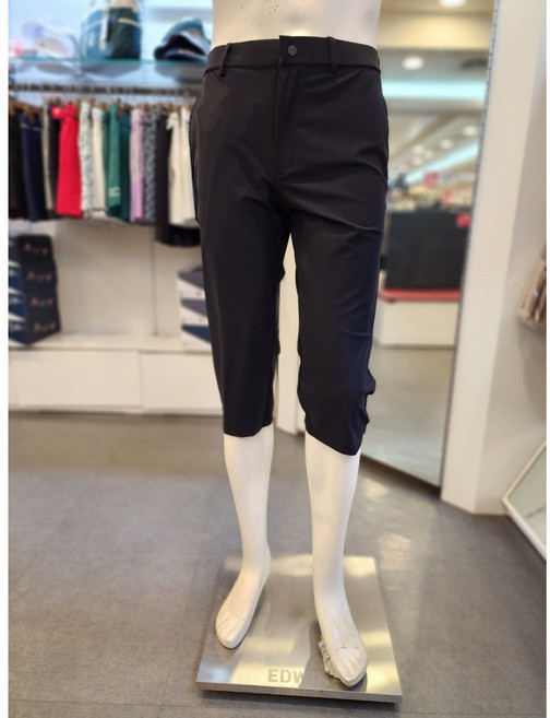 BTR골프 BSP6499MBLK 골프일상출퇴근 비티알 남성여름 허리밴딩 냉감 아이스업 7부 트레이닝바지 엔씨엑스코점