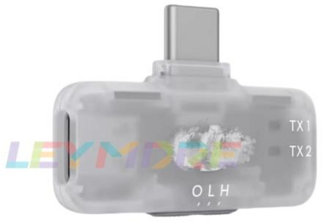 DJI 마이크 모바일 버전 수신기 타입-C 인터페이스 mic2 mini와 호환