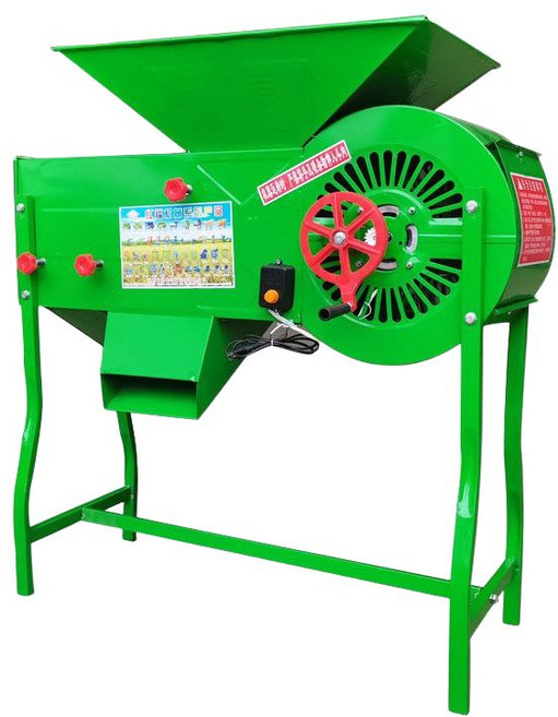 들깨터는기계 전기 참깨 콩 농업용 풍구 밭작물 수확 선별기 탈곡기 곡물 소형 다용도 대용량