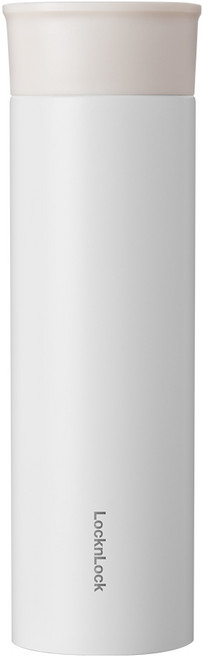 락앤락 슬림핏 스크류 텀블러, 1개, 400ml, 화이트