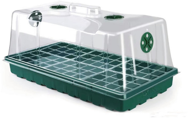 홈가드닝 72구 모종트레이 미니온실, 1개