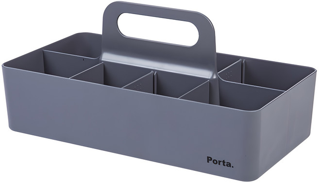 리템 포르타 멀티 다용도 수납 정리함, GRAY, 1개