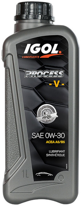 IGOL PROCESS V 0W-30 全合成機油 1L, 1個, 汽油和柴油引擎