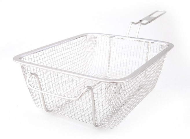 진성스타 스텐 사각 튀김바구니 소 225x180x85mm, 1개