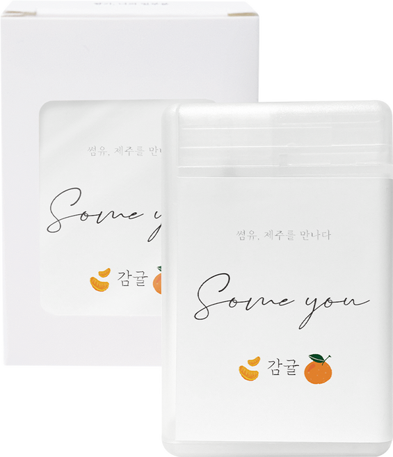 썸유 포켓 섬유 향수 감귤, 20ml, 1개
