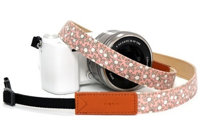 디그니스 LIGO 카메라스트랩 핑크-베리, 1개