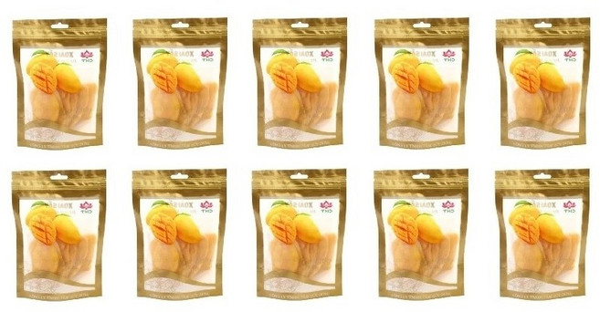베트남 THD 반건조 건망고 말린망고, 10개, 100g