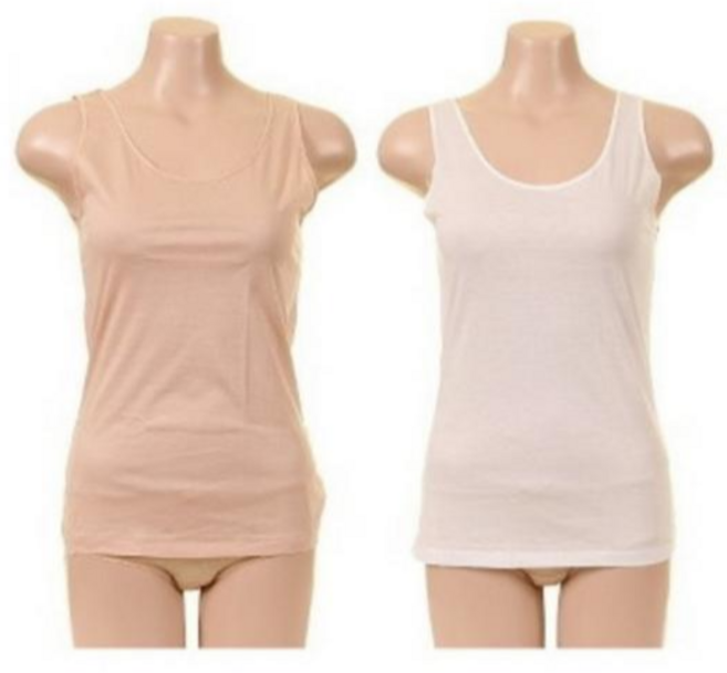 [쇼핑점] 비비안 [가격할인] 보풀방지 광택을 증진시킨 면 100수 여성 기본 민소매런닝 RU7310