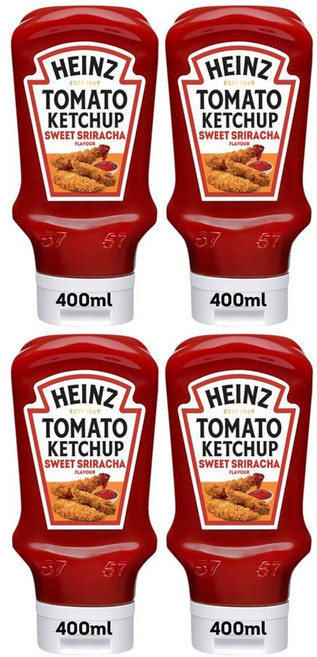토마토 케첩 스위트 스리라차, 4개, 400ml