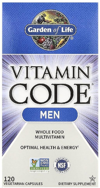 가든 오브 라이프 비타민 A D E K 티아민 니아신 엽산 판토텐산 철분 120정 1개