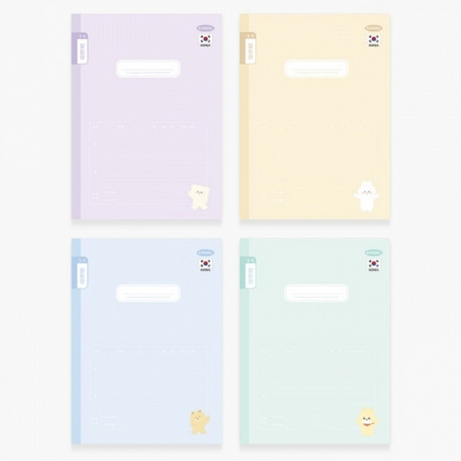 초등공책 펜피아 초등노트 3-6 알림장 좁은칸, 1권