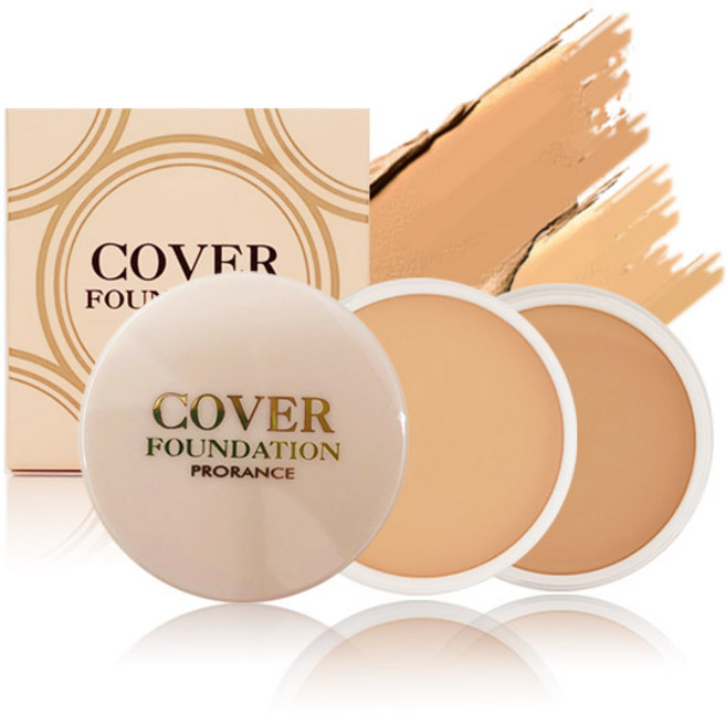 프로랑스 커버 파운데이션 SPF25 PA++, 23호 베이지, 1개