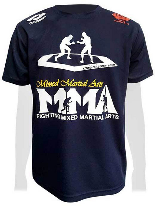 컨텐더 MMA 쿨론티셔츠 T-507 격투기 반팔티셔츠 복싱티셔츠