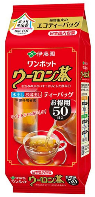 이토엔 일본 우롱차 티백, 4g, 50개입, 1개
