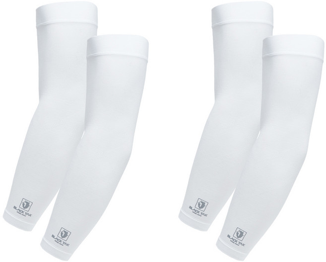 블랙야크 1+1 쿨토시 팔토시, 화이트+화이트, 2개