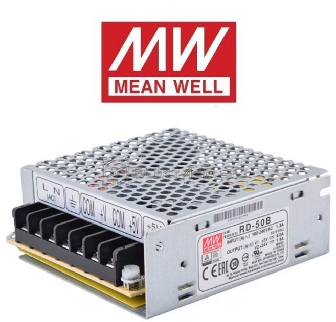 MEAN WELL 민웰 파워서플라이 RD-50B, 1개