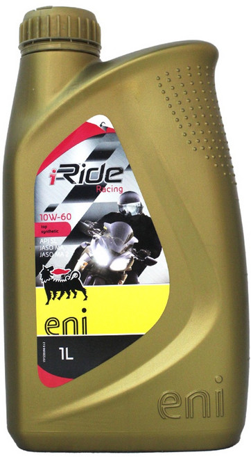 易油網 eni I-Ride racing 10W60 4T 合成機油 機車用, 1個