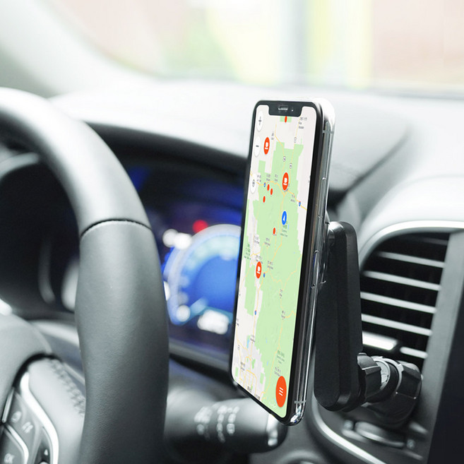 프롬비 에어독 멀티 스윙 차량용 거치대, 에어독 거치대 + 스윙바 실버, 1개