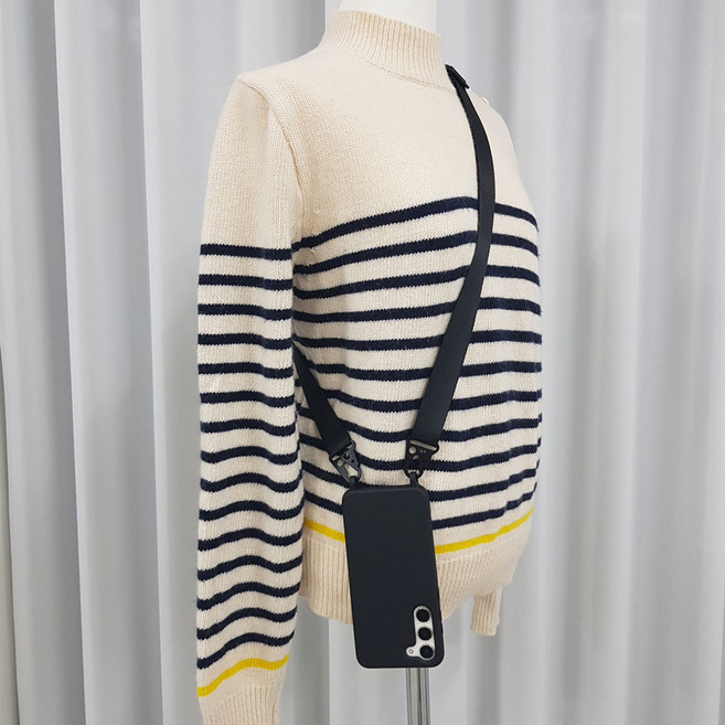 Galaxy S24 S23 울트라 핸드폰 목걸이 케이스 김혜수 스트랩 키즈폰 실리콘 케이스