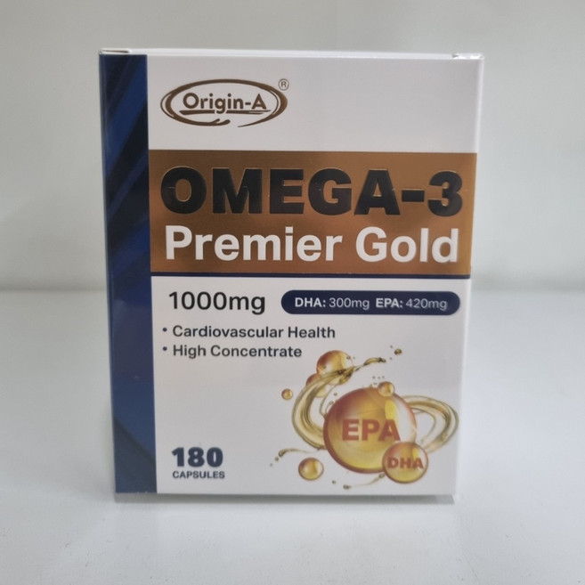 호주 오리진에이 프리미어 골드 오메가3 1000mg 180정, 1g, 1개