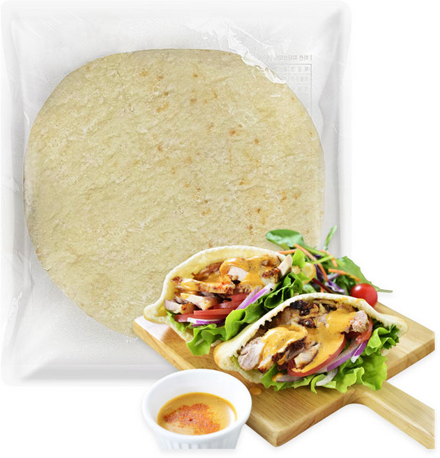 피타브래드 6인치, 2개, 400g