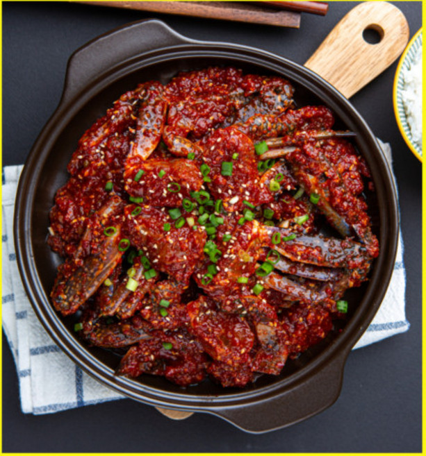 양념게장 간장게장 이게꿀맛 밥도둑 출시, 1kg, 작은게, 기본맛, 1개