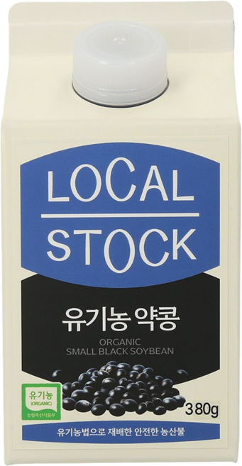 [로컬스톡] 25년 햇곡 국내산 유기농 약콩, 1개, 380g