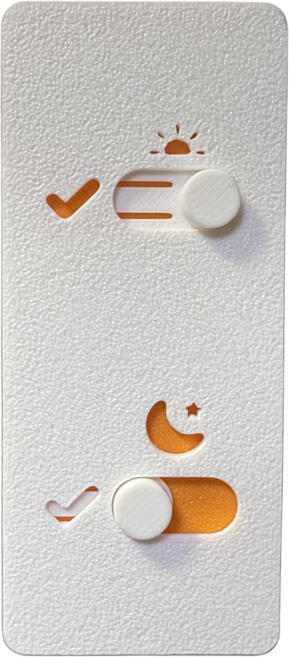 데일리체크 약 달력 복약 체크 리스트, 1일 2회