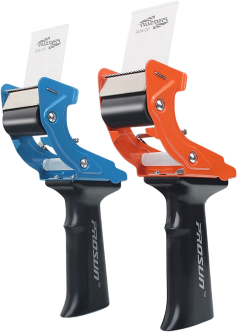 1+1 바이리모 뛰어난 절삭력 프리미엄 박스 테이프 커터기 2개입, 칼날 63mm, 1세트