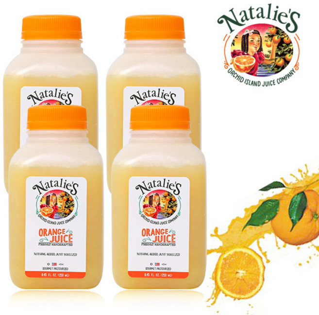나탈리스 100% 오렌지 착즙 주스 250ml 4개입, 4개