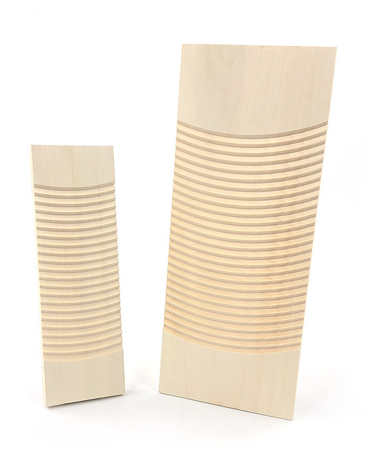 두꺼운 나무빨래판 원목 양면 빨래판 손빨래 애벌 손세탁 안구 지압, 1개, 나무빨래판(대)