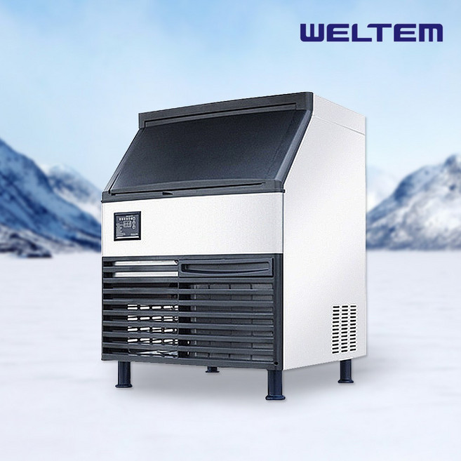 웰템 업소용제빙기 대용량 대형 식당 카페 직접설치 WIC-55P WIC-100 WIC-200 WIC-300, WIC-100(95kg)