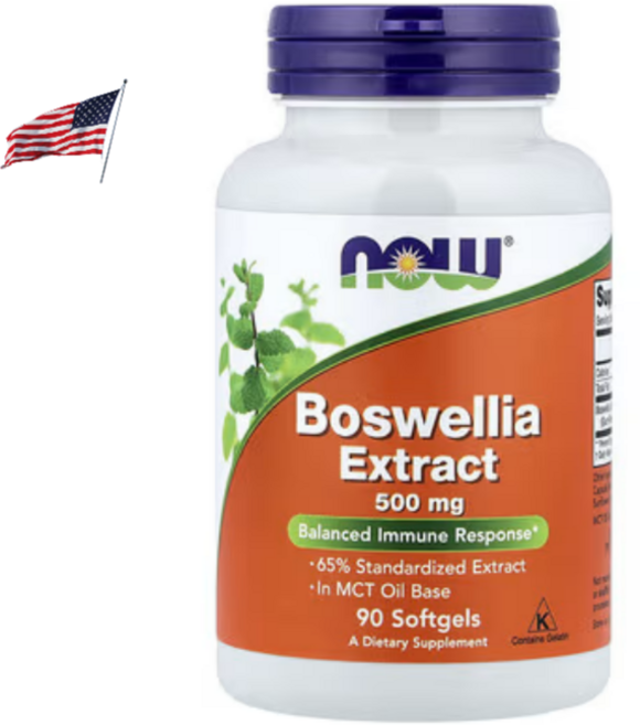 나우푸드 보스웰리아 추출물 강황 커큐미노이드 500mg, 2개, 90정