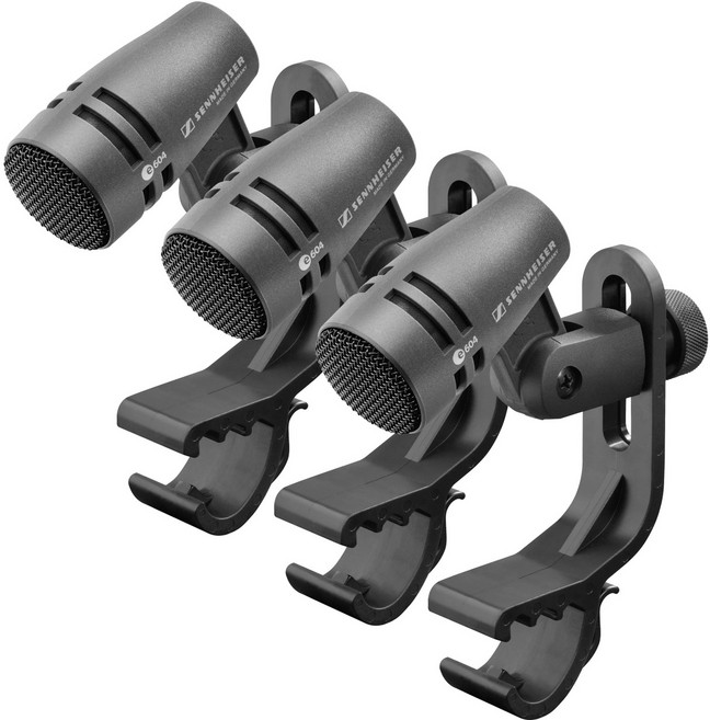 [Sennheiser] 젠하이저 E604 탐/스네어 다이나믹 마이크 3개 세트