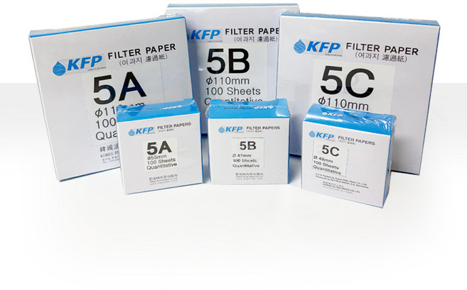 KFP 정량 여과지 5C 55mm 100매 (시험용 실험용 필터)