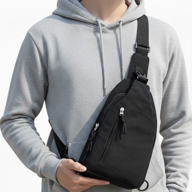 회우위드마켓 여행 슬링백 방수 크로스백 운동 힙색 4가지색상
