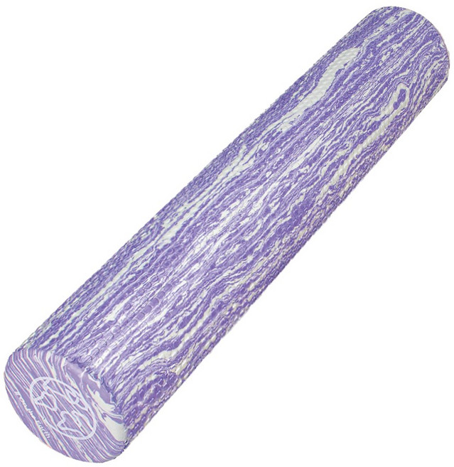 온더어스 EVA 폼롤러 하트패턴, 퍼플, 1개