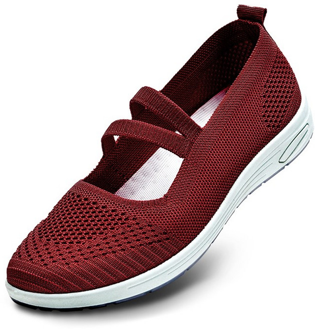 SNRD 여성용 메리제인 슬립온 SN612