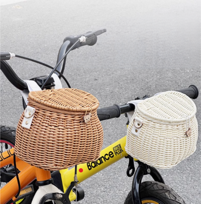 자전거바구니 킥보드바구니, 1개, 화이트