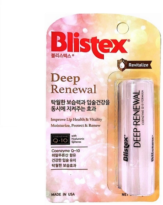 블리스텍스 딥 리뉴얼 립밤, 3.7g, 1개 - 쿠팡