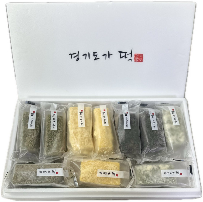 [경기도가떡] 인절미 4종세트, 1개