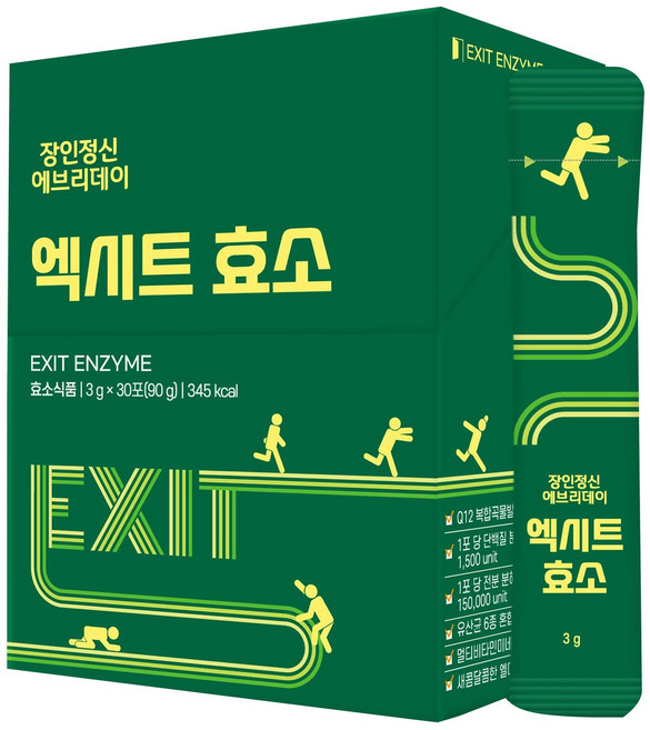 장인정신 에브리데이 엑시트효소 1박스(30포), 1개