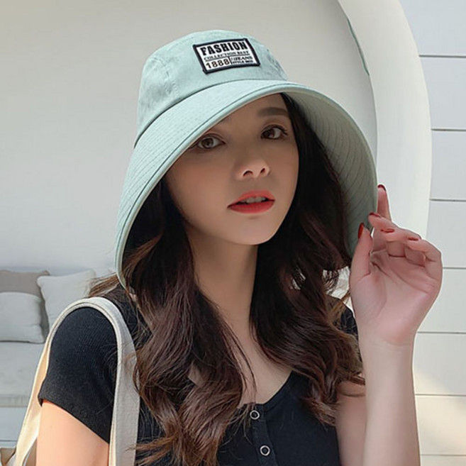 한수위 여성 썬캡 햇빛 가리개 챙넓은 사파리 큰창 모자