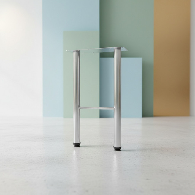 에이치형다리 스틸 책상 테이블 다리 DIY, 1개