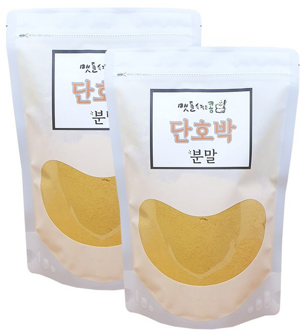 맷돌속작은콩 단호박 분말, 500g, 2개